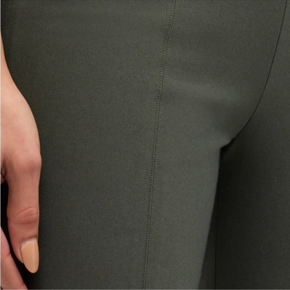 Vince High-Waist Stitch Front Leggings Size XS Night Pine - Picture 4 of 13